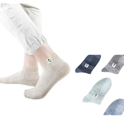 Men‘s Breathable Anti-bacterial Deodorant Socks - Image 4