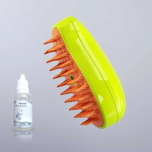 Spray floating hair comb