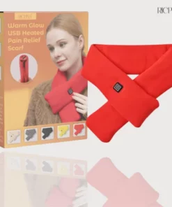 RICPIND Warm Glow USB Heated Pain Relief Scarf