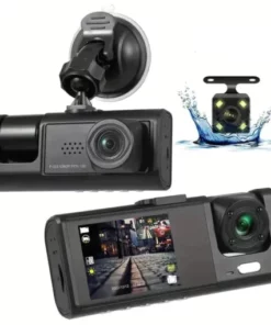 Seurico™ Drei-Kanal Dash Cam mit IR Nachtsicht und G-Sensor