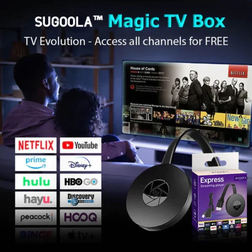 Sugoola™ Express Streaming player - Magic TV Box - Image 5