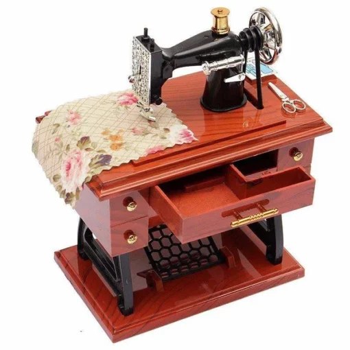 Premium Sewing Machine Music Box - Image 10