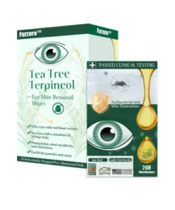 Furzero™ Tea Tree Terpineol Eye Mite Removal Wipes