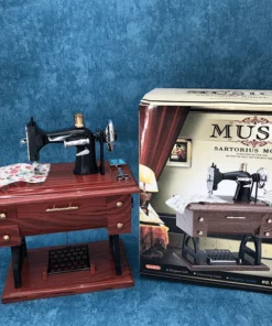 Premium Sewing Machine Music Box