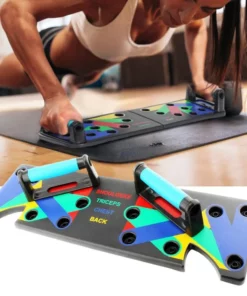 Multifunctional Folding Push-up Fitness Board Sports Abdominal Device