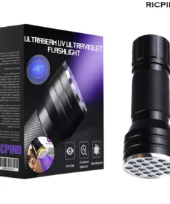 RICPIND UltraBeam UV Ultraviolet Flashlight