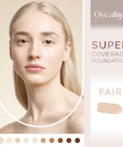 Oveallgo™ Super Coverage Foundation with Buffing Brush