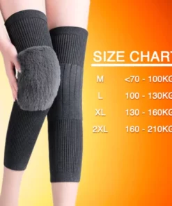 Sugoola™ 2pcs Cashmere Leg Warmer Wool Warm Thickened And Fleece For Mens & Women