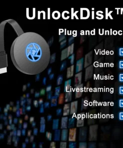 UnlockDisk™ Free Unlock Video / Game / Music / TV / Software / App Unlocking Device