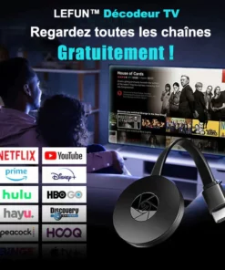 LEFUN™ Décodeur TV - Accès gratuit à toutes les chaînes