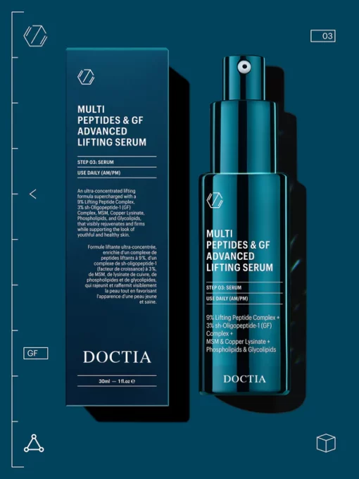 DOCTIA® MULTI PEPTIDES & GF ADVANCED LIFTING SERUM