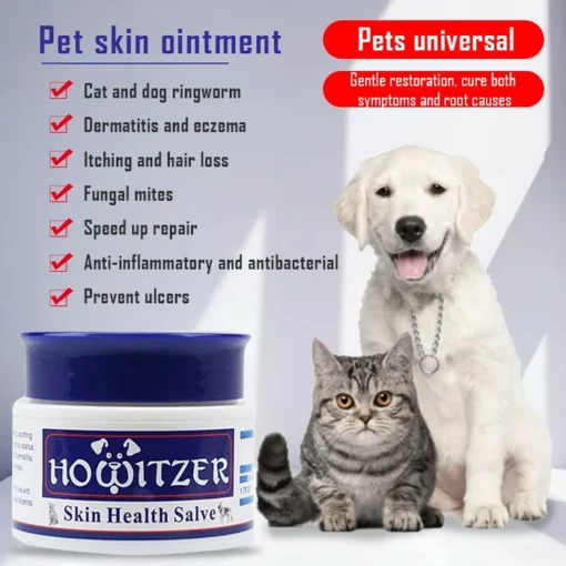 Pet skin cream