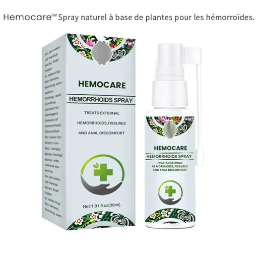 Le Spray d’herbes Hemocare™ pour les hémorroïdes