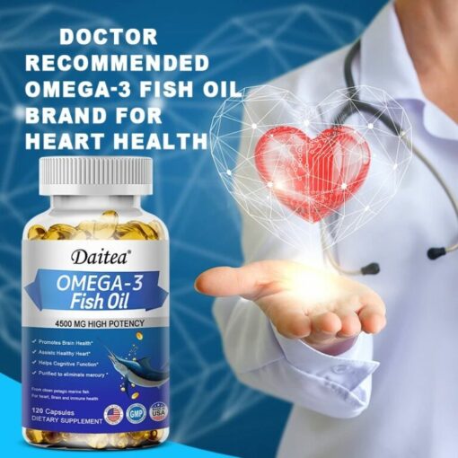 Natravor™Omega-3 Natural Fish Oil – 3 pcs (Buy 2 get 1 Free) 180 Softgels - Image 3