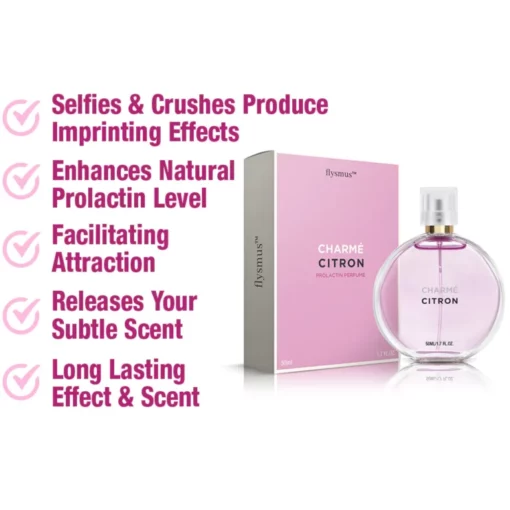 flysmus™ Charmé Citron Prolactin Perfume - Image 2