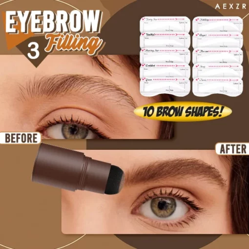 Fivfivgo™ 3-in-1 Hairline Concealing Powder Stamp - Image 8