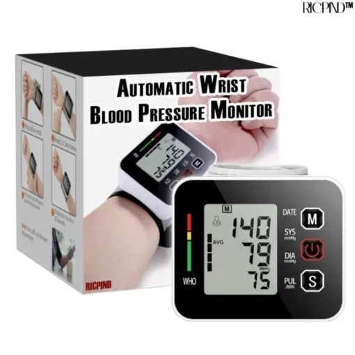 RICPIND Automatic Wrist Blood Pressure Monitor - Image 9