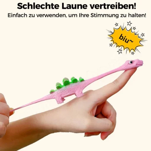 Schleuder-Dinosaurier-Fingerspielzeug