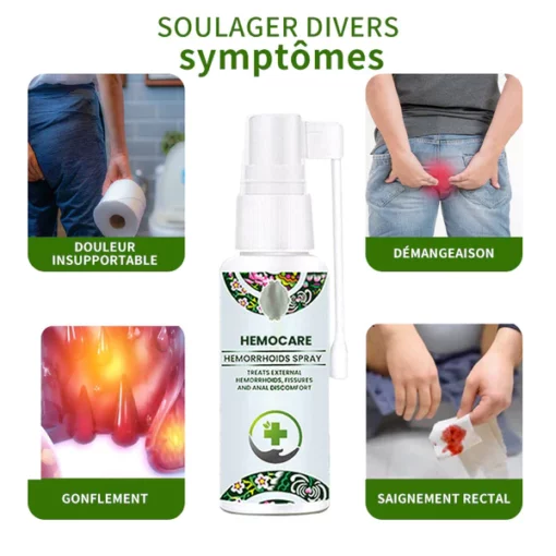 Spray d'herbes Hemocare™ pour les hémorroïdes- French - Image 6