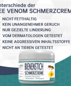 Neuseeland Bienenstich Gelenk-Bienenstich Schmerz- und Knochenheilungscreme