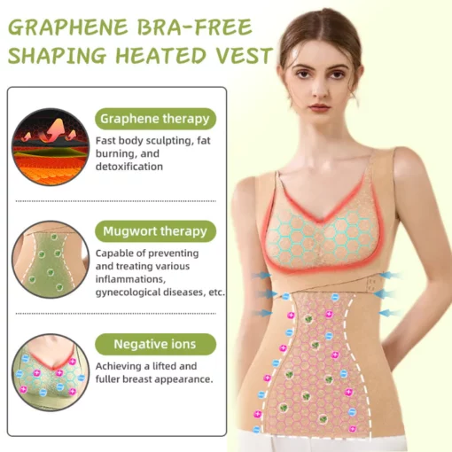 Sugoola™ Graphene Bra-Free Shaping Heated Vest - Image 8