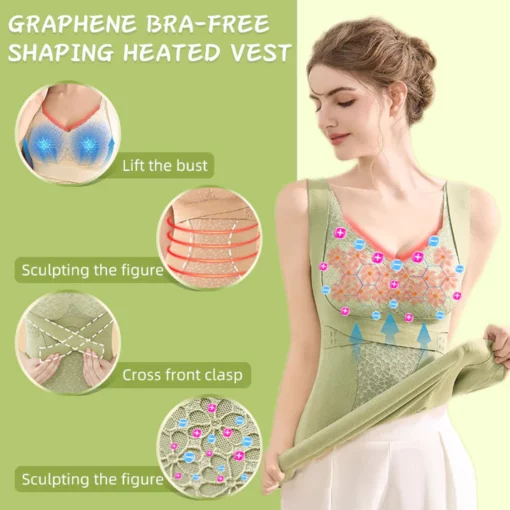 Sugoola™ Graphene Bra-Free Shaping Heated Vest - Image 7