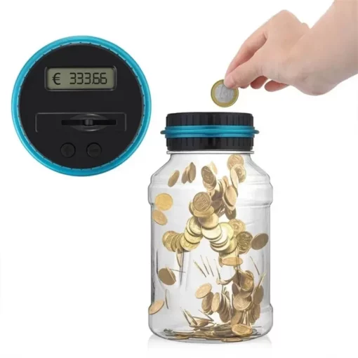 Electronic Piggy Bank Counter Coin Digital LCD Counting Coin Money - Image 5