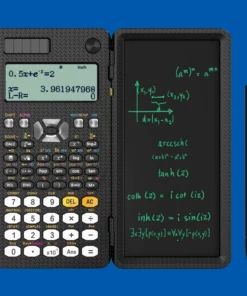 Solar Scientific Calculator with LCD Notepad