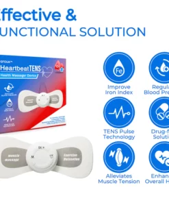 GFOUK™ HeartbeatTENS Lifeblood Iron Health Massager Device