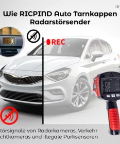 RICPIND Tarnschild Auto Radar Erkennungs RFID Blocker