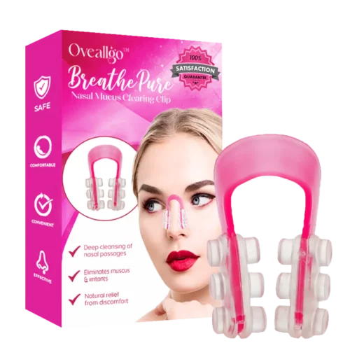 Oveallgo™ Clip d'élimination du mucus nasal BreathePure