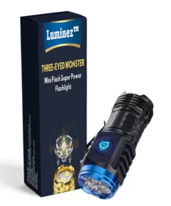 Luminez™ Three-Eyed Monster Mini Flash Super Power Flashlight