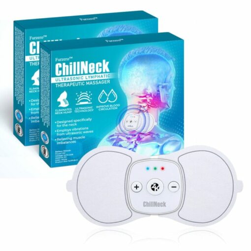 Furzero™ ChillNeck Ultrasonic Lymphatic Therapeutic Massager