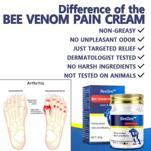 BeeZen™ New Zealand Bee Venom Joint and Bone Therapy Advanced Cream - Image 2