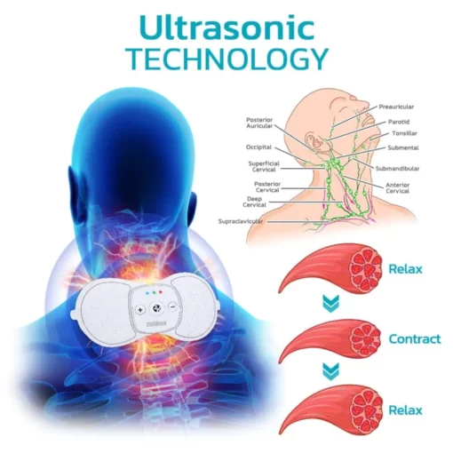 Furzero™ ChillNeck Ultrasonic Lymphatic Therapeutic Massager - Image 4