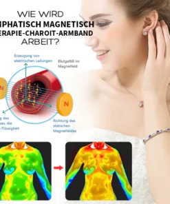 Lymphatische Magnettherapie-Charoit-Armband