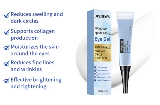 OPENEYES Awaken Peptide Lifting Eye Gel - Image 3