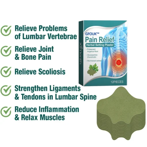 GFOUK™ Pain Relief Vitalizing Tendon Herbal Plaster