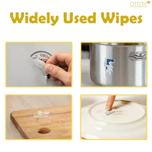 RICPIND Sticky Residue Remover Wipes - Image 6