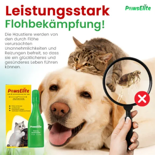 PawElite™ Floh & Zeckentropfen für Tiere - Image 3