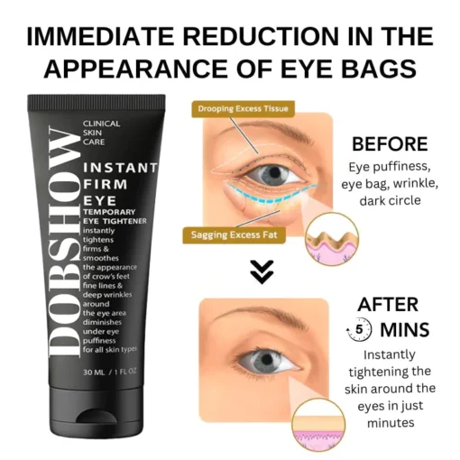 Dobshow™ Scientifically Formulated Eye Care Solutions: Clinical SkinCare’s Instant Eye Firmer - Image 3