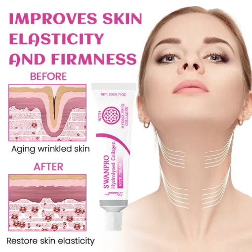 Biancat™ SwanPro Hydrolyzed Collagen Neck Cream - Image 8