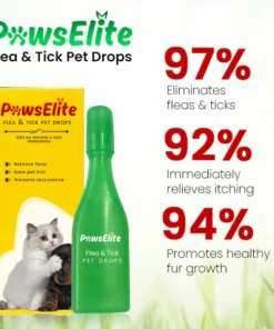 PawElite™ Gouttes pour animaux contre les puces et les tiques