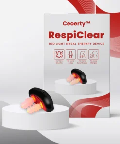 Ceoerty™ RespiClear Red Light Nasal Therapy Device