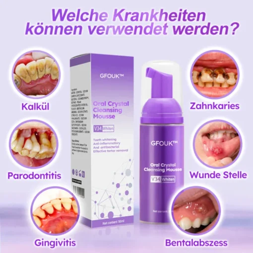 GFOUK™ Oral Crystal Reinigungsmousse