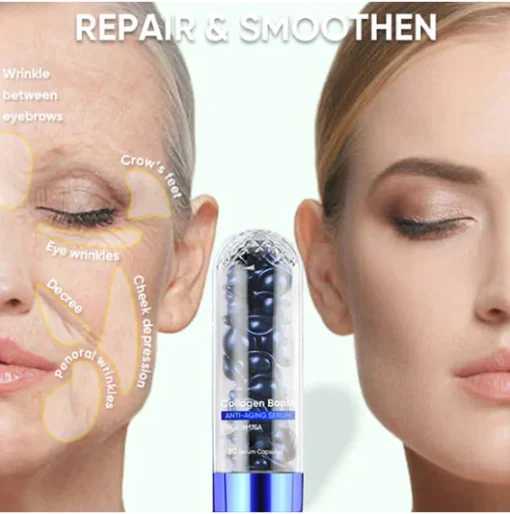 Luxury Collagen Boost Anti-Aging Serum For Remove 97% Deep Wrinkles & Dark Spots - Image 5