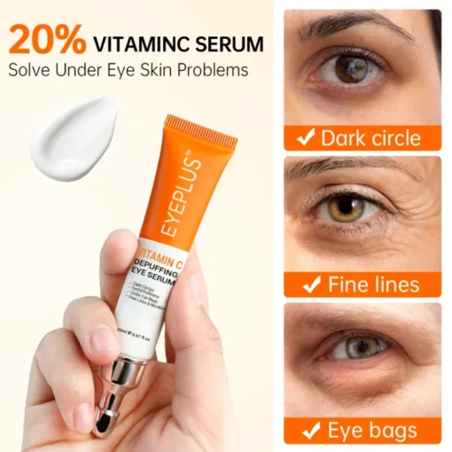 EYEPLUS™ Vitamin C Depuffing Eye Serum - Image 5