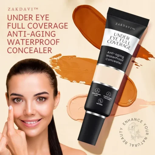 Zakdavi™ UNDER EYE FULL COVERAGE ANTI-AGING WATERPROOF CONCEALER - Image 4