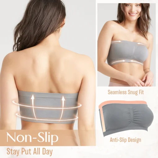 Biancat™ CozyLift Seamless Supportive Tube Bra - Image 8