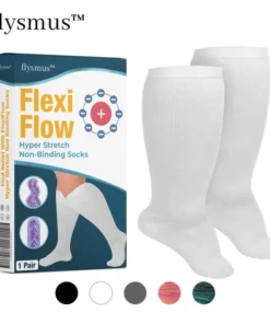 flysmus™ FlexiFlow Hyper Stretch Non Binding Socks